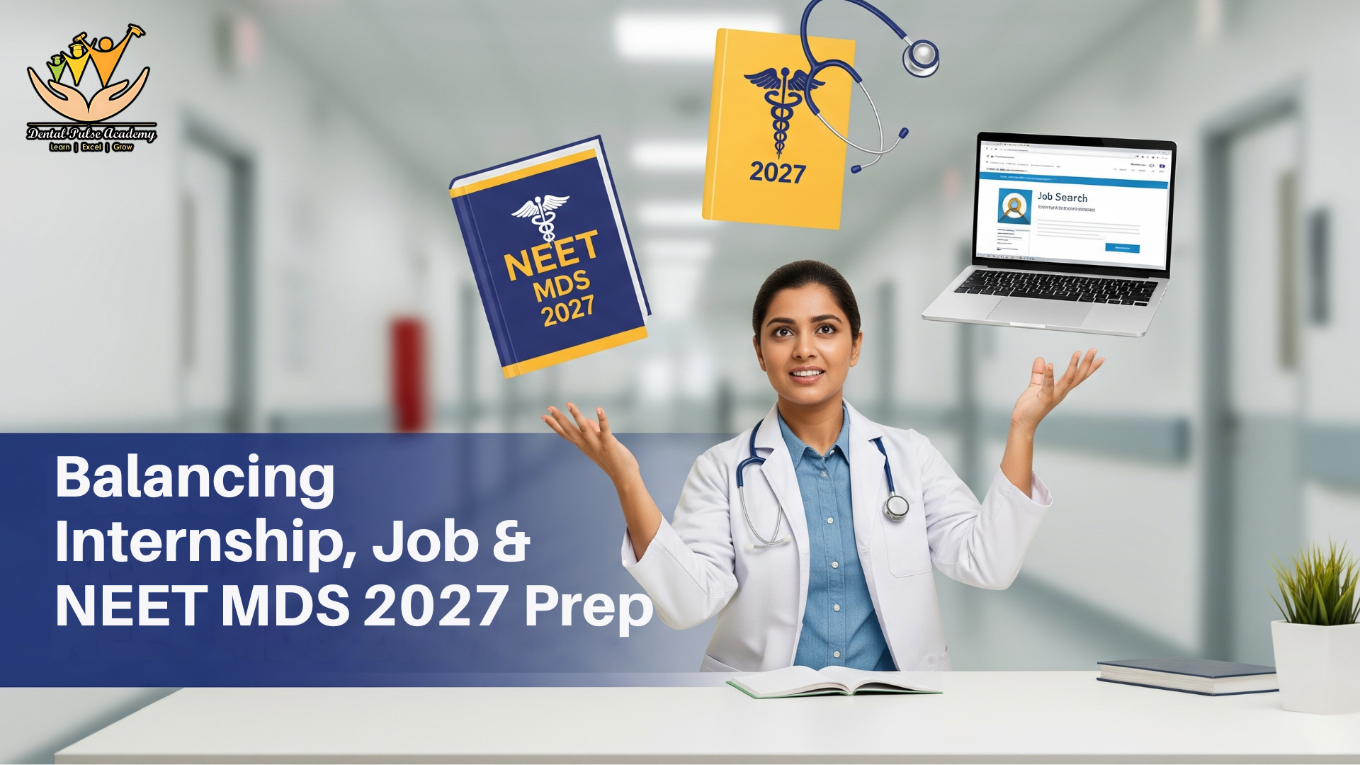 How to Balance Internship, Job & NEET MDS 2027 Preparation