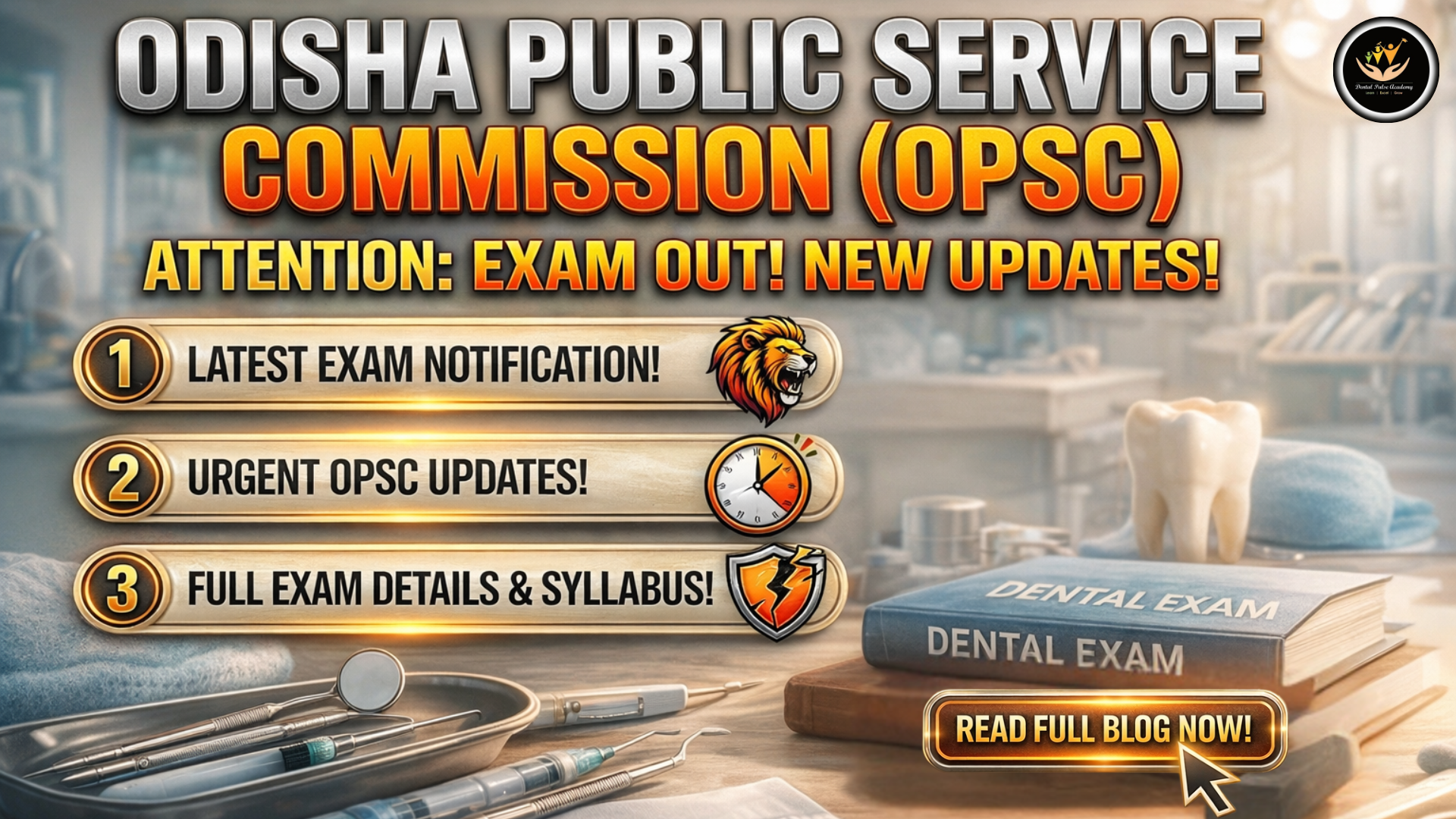 OPSC Dental Surgeon Recruitment 2026: 124 Vacancies Out! Apply Now