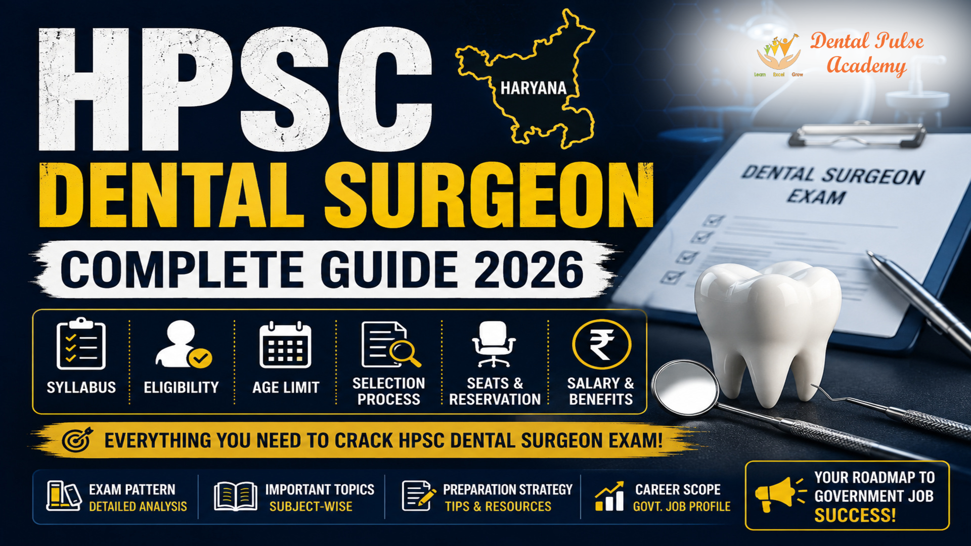 HPSC Dental Surgeon Recruitment 2026: Latest Update, Vacancies, Eligibility, Age Limit, Syllabus & Complete Preparation Guide